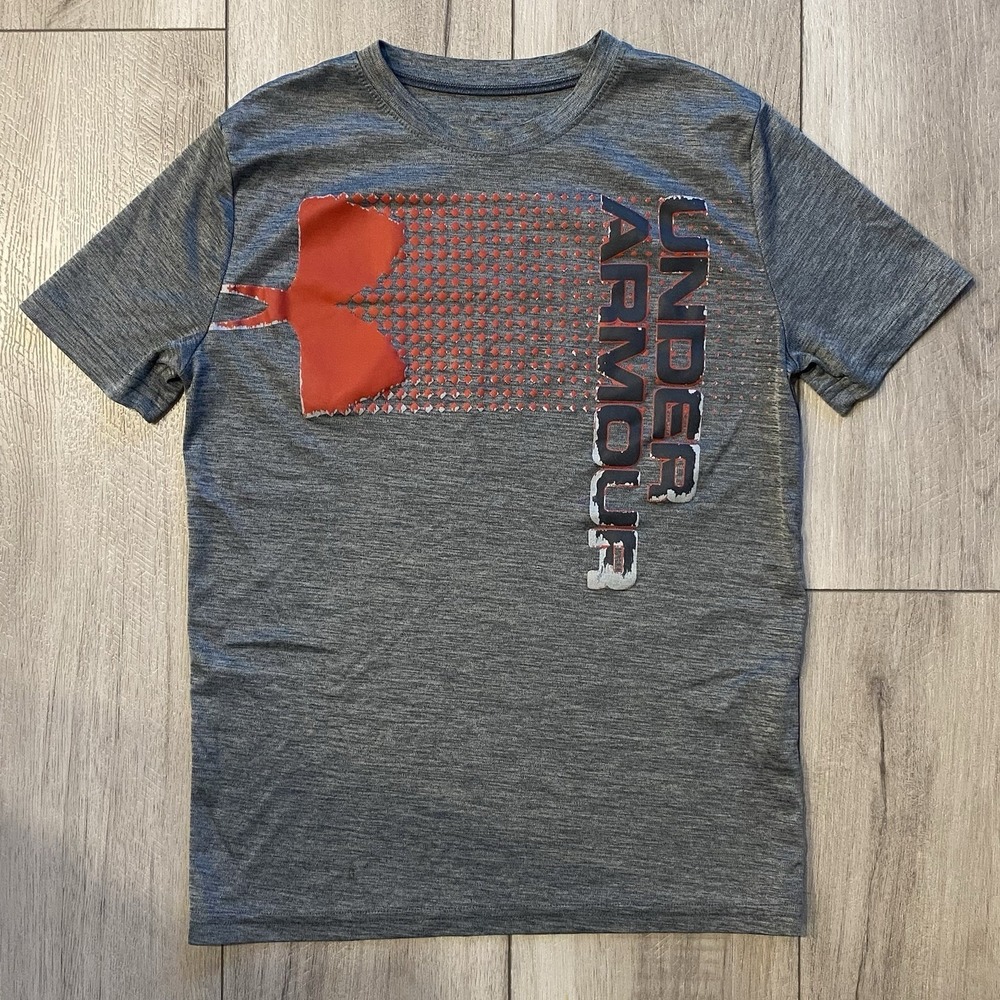 Under Armour Boys/Youth Heatgear Short Sleeve Loose‎ Fit T-Shirt Size Large